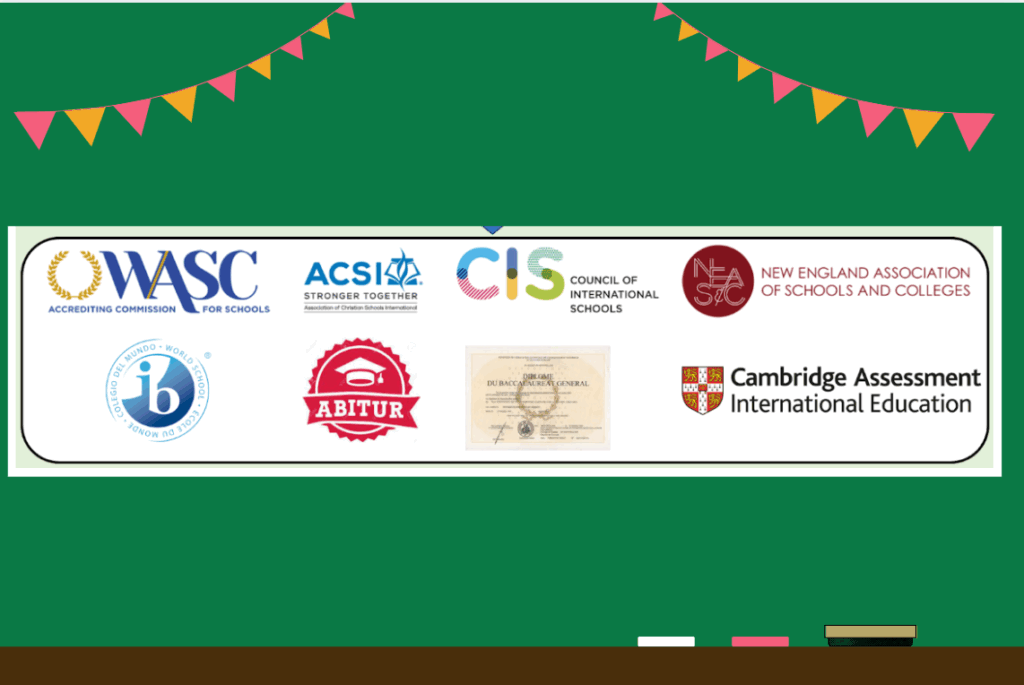 It is also possible to obtain internationally recognized qualifications