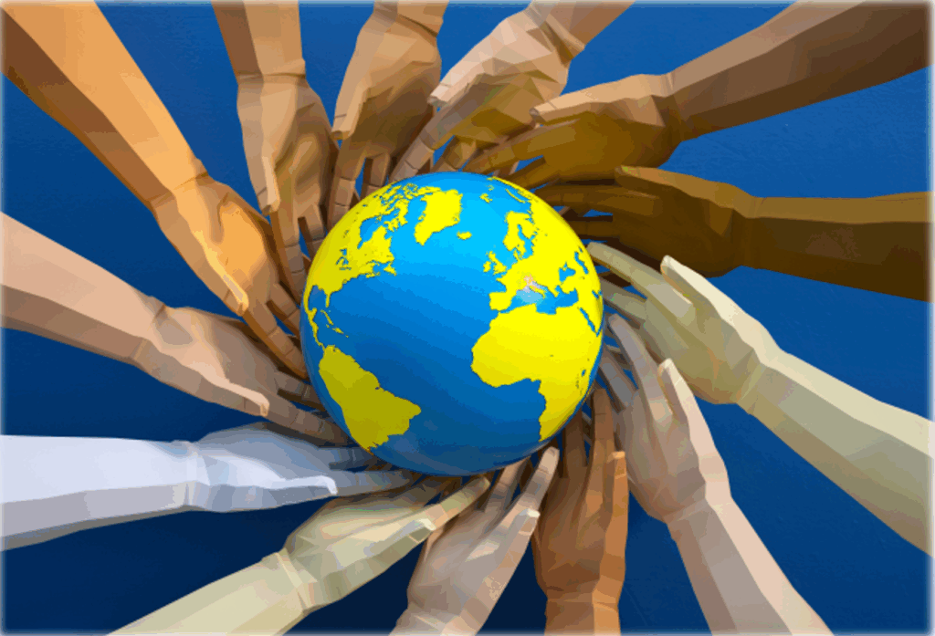 A global learning environment where students from all over the world can learn together