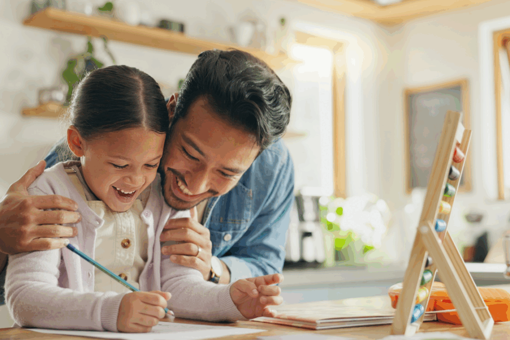 What educational advisors see as the common home environment of "children who thrive"