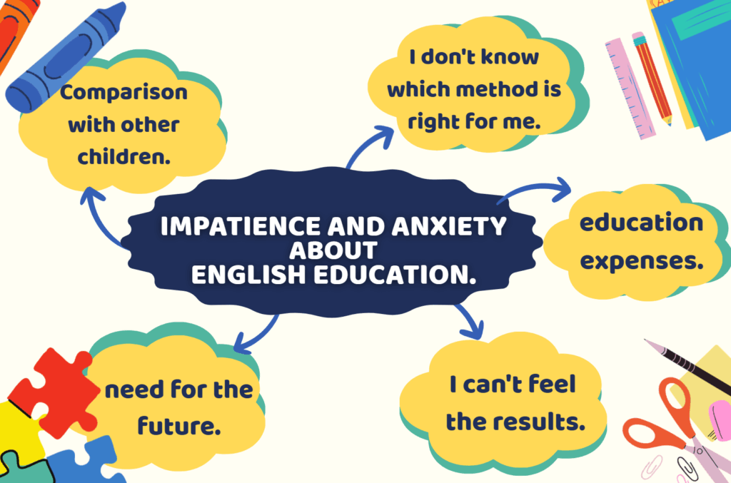 You're not alone! Many parents feel anxious and worried about English education