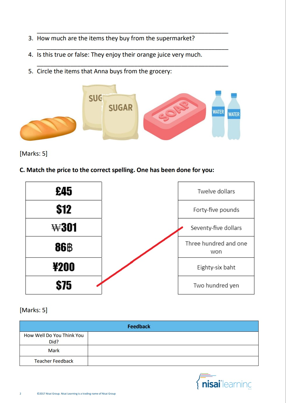 A1 assignment example 2