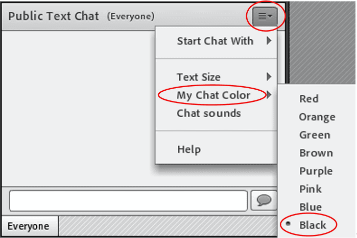 Chat function