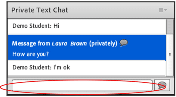 Chat function