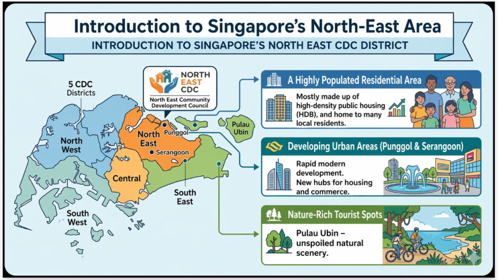 What is the Northeast region of Singapore?
