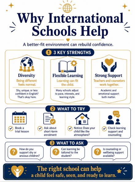 Why International Schools Can Be a Solution for School Refusal
