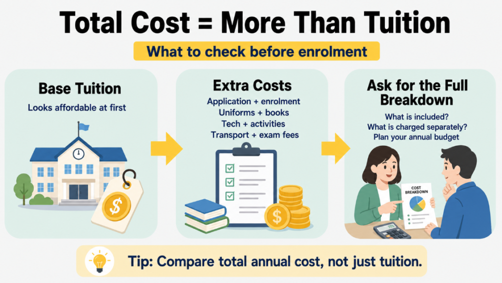  More Than Just Tuition – What You Need to Know About Total School Costs Before Enrolment
