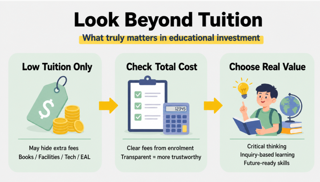 Why Judging Schools by Tuition Alone Can Lead to Regret — What Truly Matters in Educational Investment

